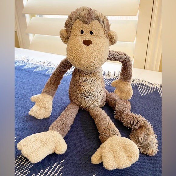 Jellycat Mattie Monkey Stuffed Animal, Medium, 17 inches
Retired Design 2022 - Picture 1 of 12